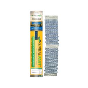 Spiralfast galvanised spring steel 30 Blue (50 pack)